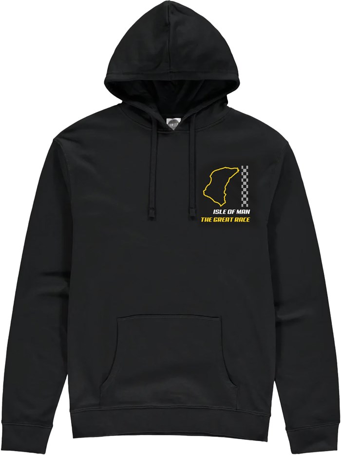 Mountain Course Great Race Hoodie Black - click to enlarge