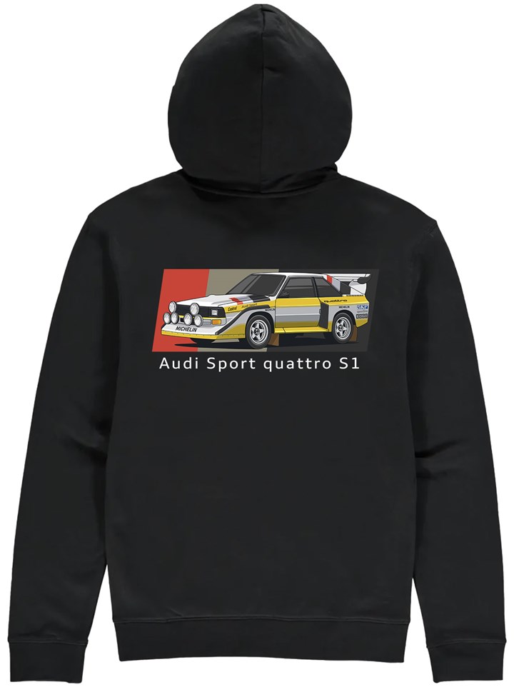 Group B Monster Audi Quattro S1 Black - click to enlarge