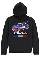 Group B Monster Renault 5 Maxi Turbo Hoodie Black