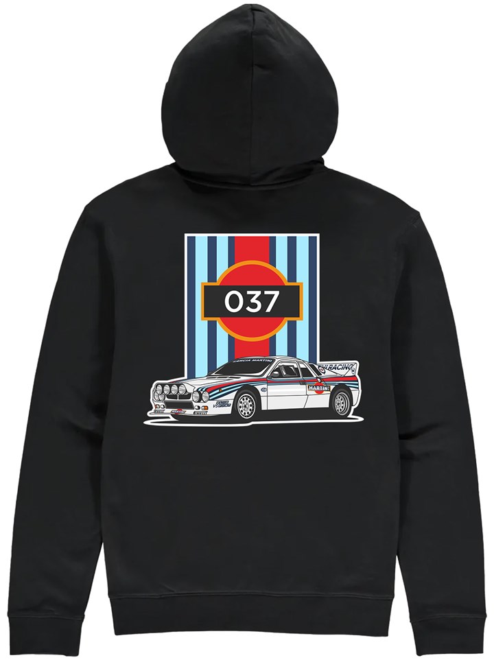 Group B Monster Lancia 037 Hoodie Black - click to enlarge
