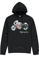 Slippery Sam Triumph Trident Hoodie Black
