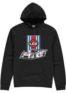 Lancia LC2 Group C Car Hoodie Black