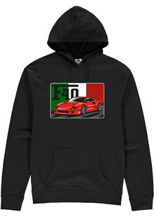 Ferrari F40 Dream Car Hoodie Black
