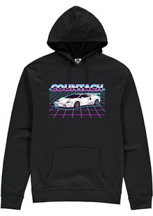 Lamborghini Countach Dream Car Hoodie Black
