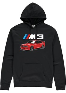 BMW E30 M3 Dream Car Hoodie Black