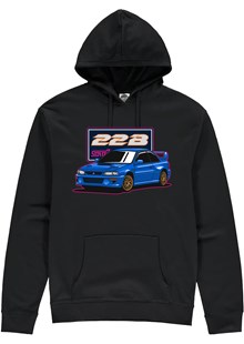 Subaru Impreza 22B Hoodie Black