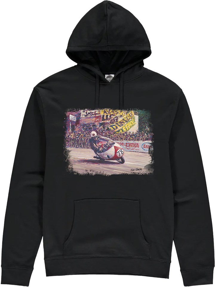 Bob McIntyre Art Print Hoodie Black - click to enlarge