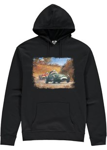 Stirling Moss Art Print Hoodie Black