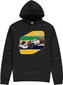 Ayrton Senna McLaren MP4/4 Hoodie - click to enlarge
