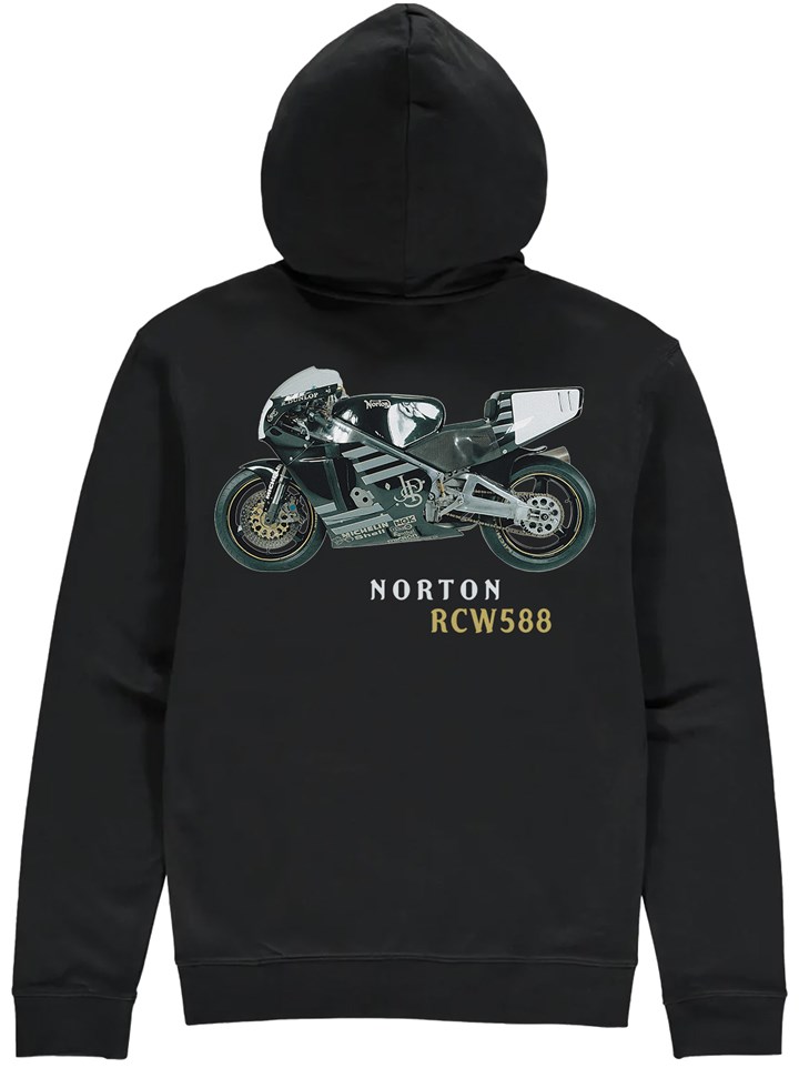 JPS Norton RCW588 Hoodie - click to enlarge