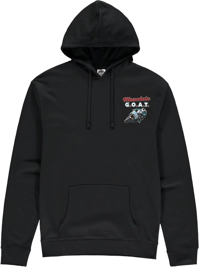 Mountain GOAT Hoodie Black - click to enlarge