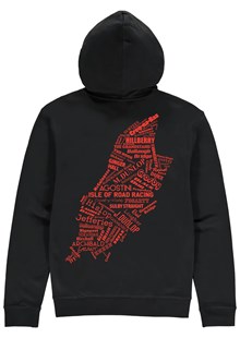 Isle of Road Racing Hoodie Black