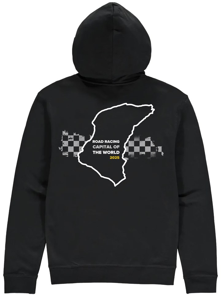 Road Race Capital 2025 Hoodie Black - click to enlarge
