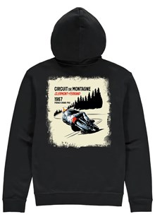 Mike Hailwood Honda Six Hoodie Black