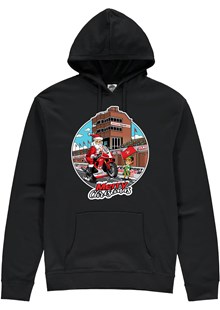IOM Road Racing Christmas Hoodie Black