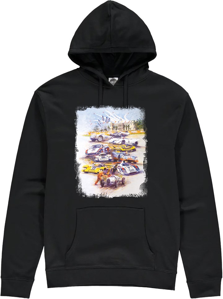 Simply the Best Porsche at Goodwood Hoodie Black - click to enlarge