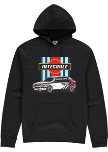 Lancia Delta Integrale Group "A" Rally Legend Hoodie Black