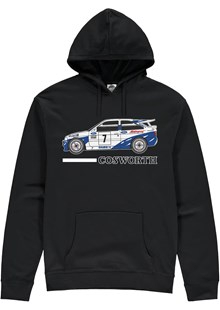 Ford Escort RS Cosworth Group A Rally Legend Hoodie Black