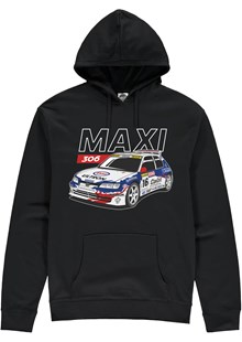 Peugeot 306 Maxi Group A Rally Legend Hoodie Black