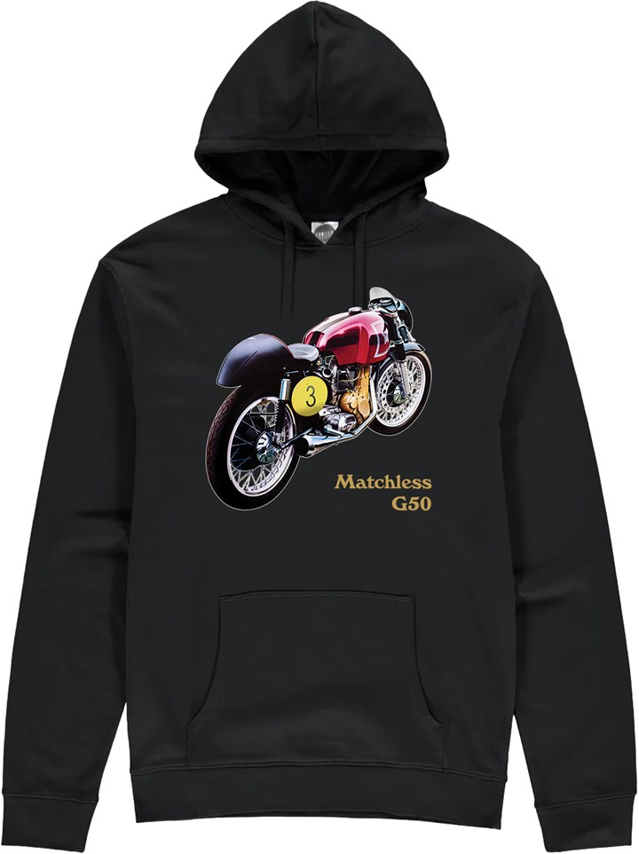 Matchless G50 1960 Hoodie Black - click to enlarge