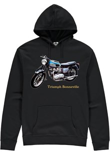 Triumph Bonneville 1961 Hoodie Black