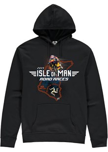Isle of Man Road Races Course Wings Hoodie