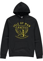 Isle of Man Road Races Distressed Wings Hoodie