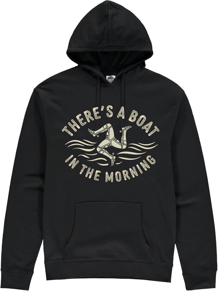 Theres A Boat In The Morning Hoodie - click to enlarge