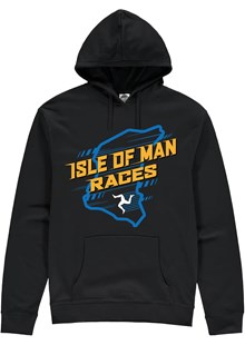 Isle of Man Course Map and 3 Legs Hoodie