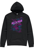 IOM Road Races Course Map 3 Legs and 37.75 miles Hoodie