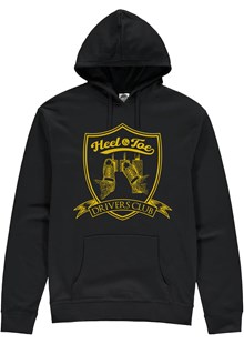 Heel & Toe Drivers Club Hoodie Black