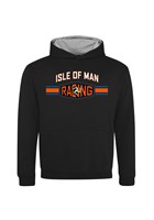 Isle of Man Road Races Racing Strip Kids Hoodie