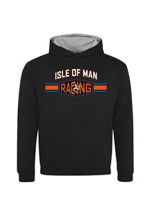 Isle of Man Road Races Racing Strip Kids Hoodie