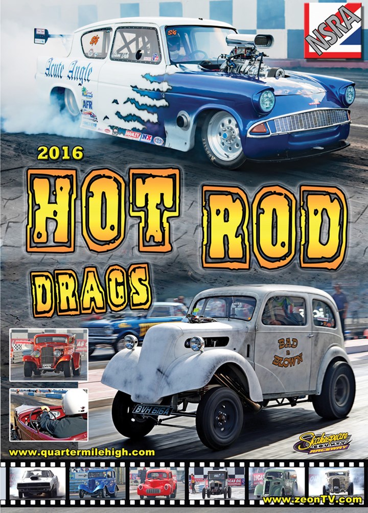 NSRA Hot Rod Drags 2016 DVD