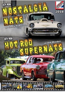 NSRA Nostalgia Nats and Hot Rod Super Nats 2018  DVD