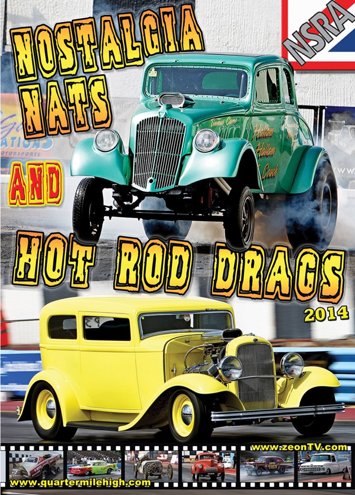 NSRA Nostalgia Nats and Hot Rod Drags 2014 DVD
