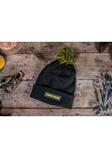 Uggly & Co Black and Yellow Beanie