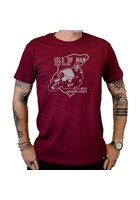 IOM Road Racing T-shirt, Burgundy