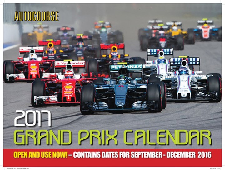 Autocourse Grand Prix 2017 Calendar