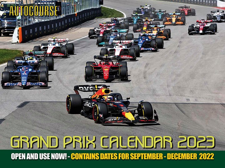 Autocourse 2023 Grand Prix Calendar