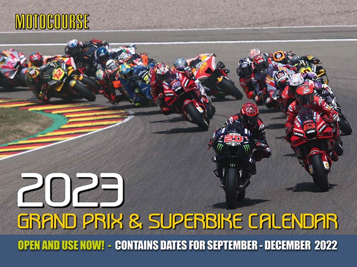Motocourse Grand Prix and Superbike 2023 Calendar