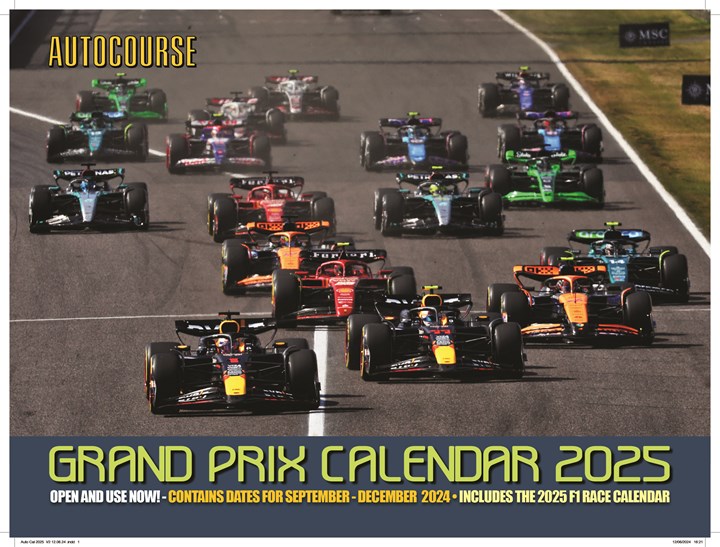 Autocourse 2025 Grand Prix Calendar