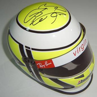 Jenson Button 2009 1:2 Scale Bell Racing Helmet : Duke Video