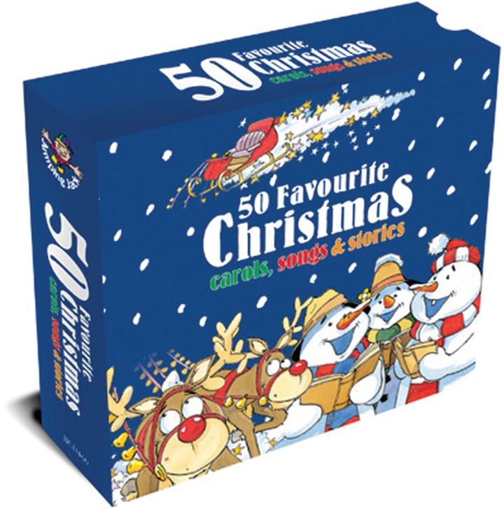 50 Children's Christmas Carols, Songs and Stories 3CD Box Set