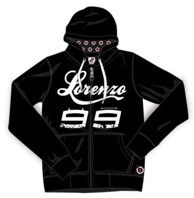 Lorenzo 99 Mens Hoodie Black - click to enlarge