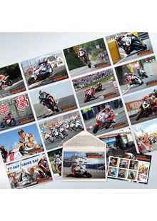 John McGuinness Motorcycle Racing Legend Bikers Stamp Collection