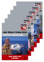 John Wilson Fishing Safari 6 DVD Bundle