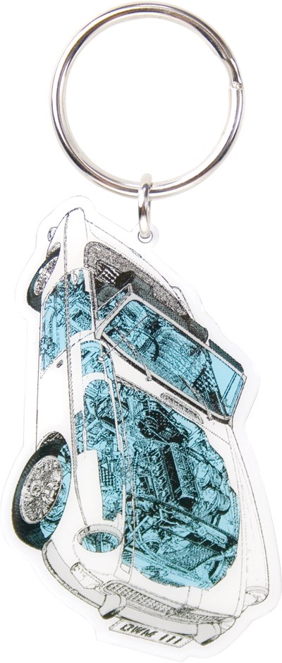 MGB Metal Keyring
