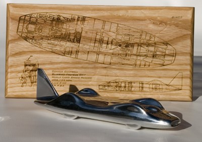 Donald Campbell 1963 Bluebird Sculpture 