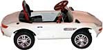 Cream Roadster Electric Car